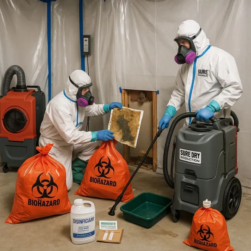 Contaminated Water Handling Protocols process in Edgewater, FL