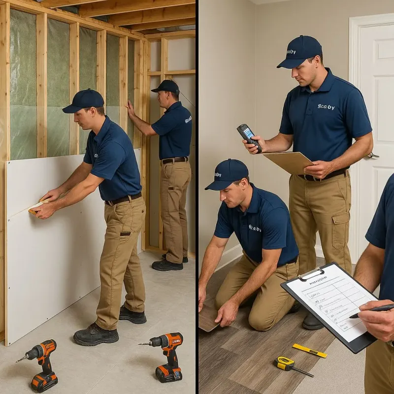 Repairs and Reconstruction process in Edgewater, FL